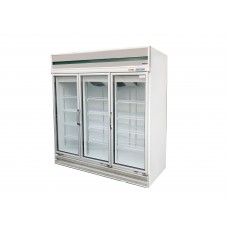 UNI-COOL優尼酷三門立式玻璃冷藏櫃1550L